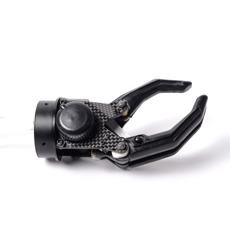 Forearm Myoelectric Hand System of Carbon Fiber with Three Fingers