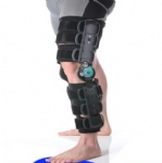 Telescoping ROM Knee Brace