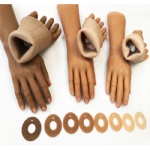 Short Cosmetic Glove with Fillings