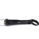 Myoelectric Hand System of Carbon Fiber with Three Fingers for Elbow Disarticulation (Two-Motion Freedom)